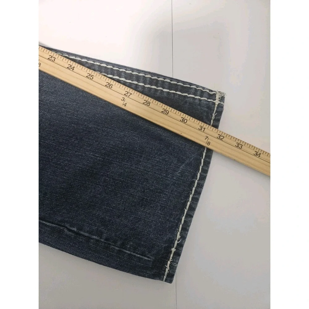 True Religion Men's World Tour Billy Super T Denim Jeans Made in USA 34x32